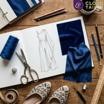 Fusion Wear design and fabric for New Year’s Eve.