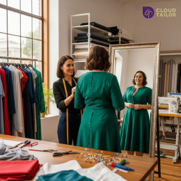 custom tailor explaining how to dress for your body type 