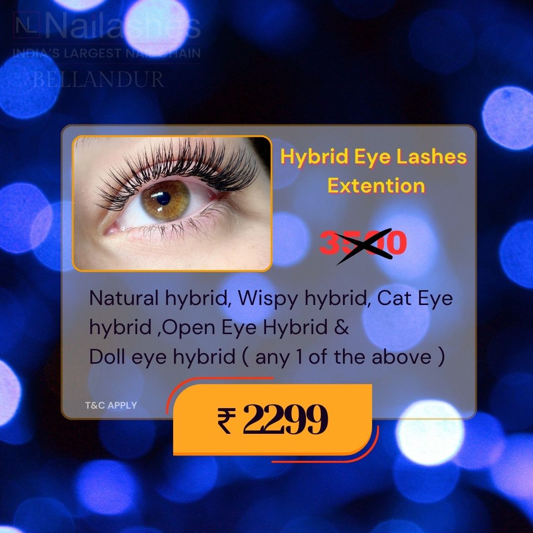 Hybrid Eye Lashes extension COMBO